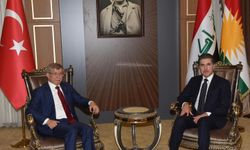 Davutoğlu, IKBY yetkilileri ile görüştü