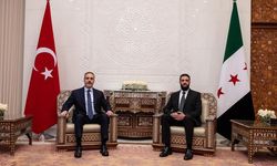 Türkiye Dışişleri Bakanı Fidan, Suriye Cumhurbaşkanı Şara görüştü