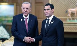 Erdoğan, Türkmenistan Devlet Başkanı Berdimuhamedov ile görüştü