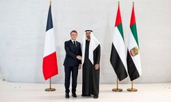 BAE Devlet Başkanı Bin Zayid, Fransa Cumhurbaşkanı Macron'la görüştü