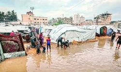 Gazze'de nüfusun yaklaşık yüzde 40'ı yüksek sel riskiyle karşı karşıya