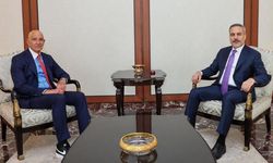 Hakan Fidan, ABD'nin Ankara Büyükelçisi Barrack'ı kabul etti