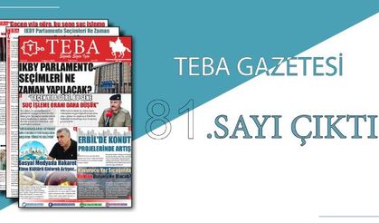 TEBA Gazetesi 81. Sayı Çıktı