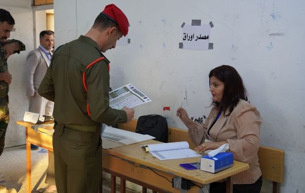 Erbil'de 2025 Irak Temsilciler Meclisi seçimleri için özel oylama süreci başladı