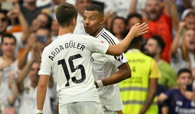 Arda Gülerli Real Madrid, sahasında Real Valladolid'i 3-0 yendi