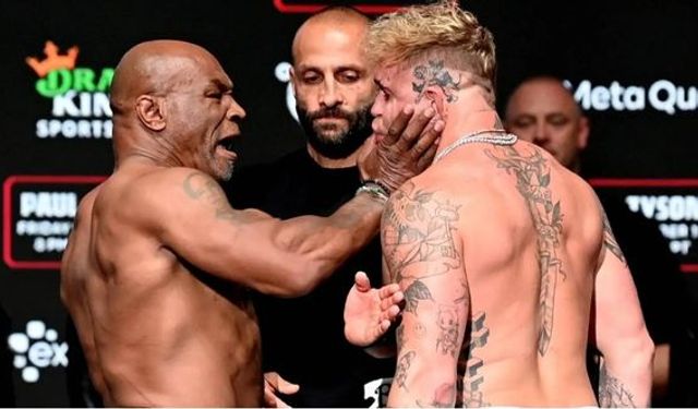 Mike Tyson, Jake Paul'a tokat attı- Ortalık karıştı