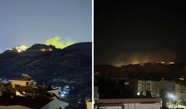 İsrail Şam'daki Cumhurbaşkanlığı Sarayı yakınlarında bir hedefi vurdu