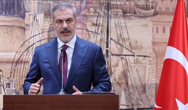Fidan: "Barış yolunda ilerlemek için bu fırsatı değerlendirmek zorundayız"