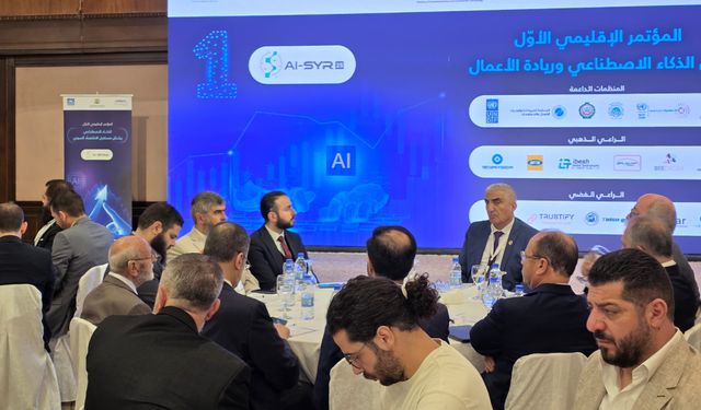Suriye'nin başkenti Şam’da ilk yapay zeka konferansı başladı