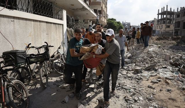 İsrail'in Gazze'ye yönelik saldırıları sürüyor