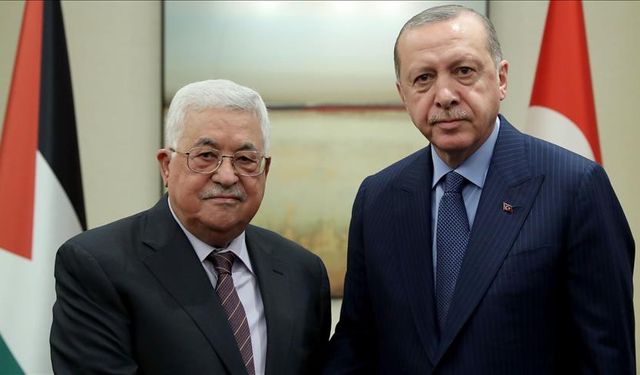 Erdoğan, Mahmud Abbas ile görüştü