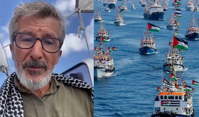 Küresel Sumud Filosu'ndaki Türk aktivist Yavuz: Bu gece Gazze'ye varmayı umuyoruz