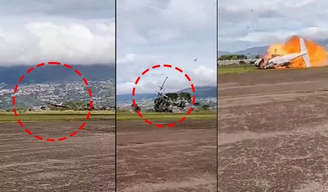 Venezuela'da uçak kazası: 2 ölü