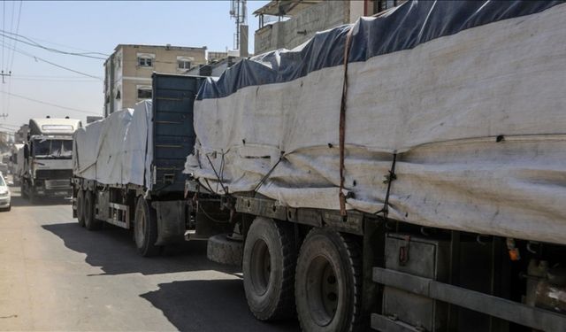 Ürdün'den Suriye'ye insani yardım gönderildi