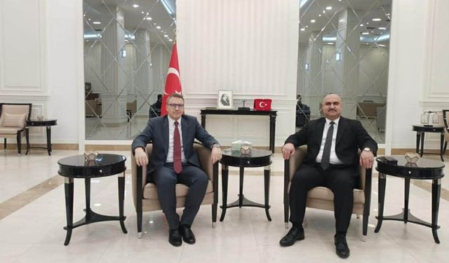 ITC Başkanı Ağa ile Büyükelçi İnan bir araya geldi