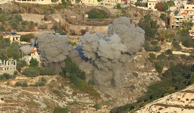İsrail, Lübnan'ın güney ve doğu bölgelerine hava saldırıları düzenledi