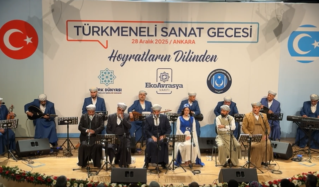 Ankara’da Türkmeneli rüzgarı esti!