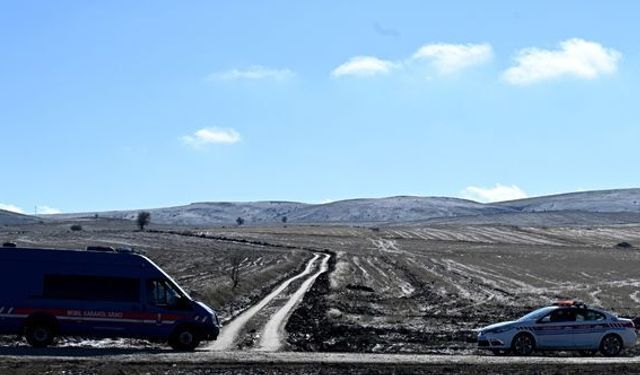 Libya askeri heyetini taşırken düşen jetin enkaz kaldırma çalışmaları tamamlandı