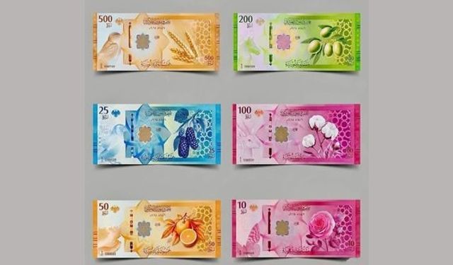 Suriye yeni banknotları piyasaya sürdü