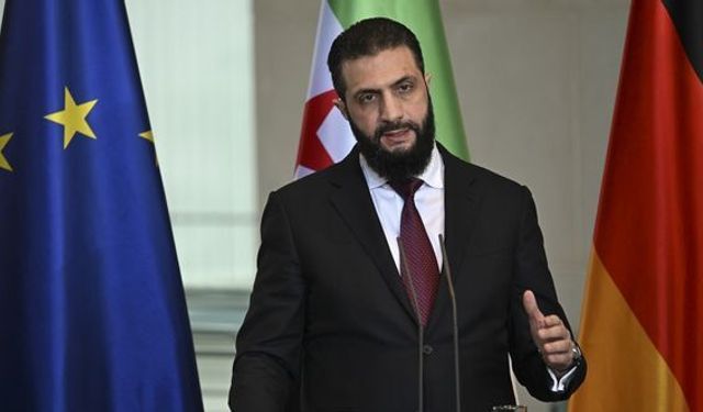 Şara: "Suriye'de devlet içinde devlet oluşumları hiçbir şekilde kabul edilmeyecek"