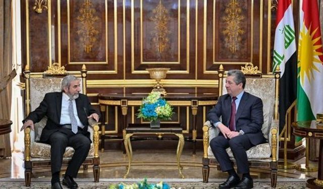 Mesrur Barzani, Yekgirtu Genel Sekreteri Bahaddin ile görüştü