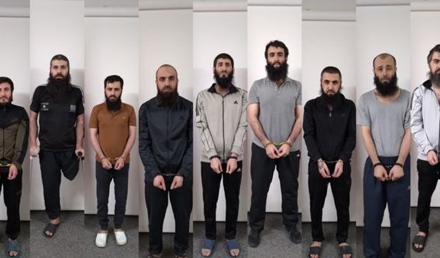 Suriye'de 10 DEAŞ'lı terörist yakalandı