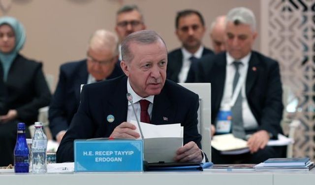 Erdoğan: Yaşanan krizler, Türk dünyasının dayanışma içinde hareket etmesinin stratejik değerini ortaya koymuştur