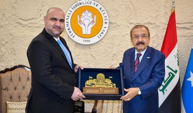 ITC Başkanı Ağa'dan Türkmeneli İşbirliği ve Kültür Vakfı Başkanı Muratlı'ya tebrik