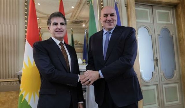 Barzani, İtalya Savunma Bakanı ile görüştü