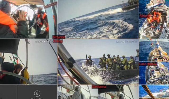 İsrail, Küresel Sumud Filosu'ndaki aktivistlerin tamamını alıkoydu