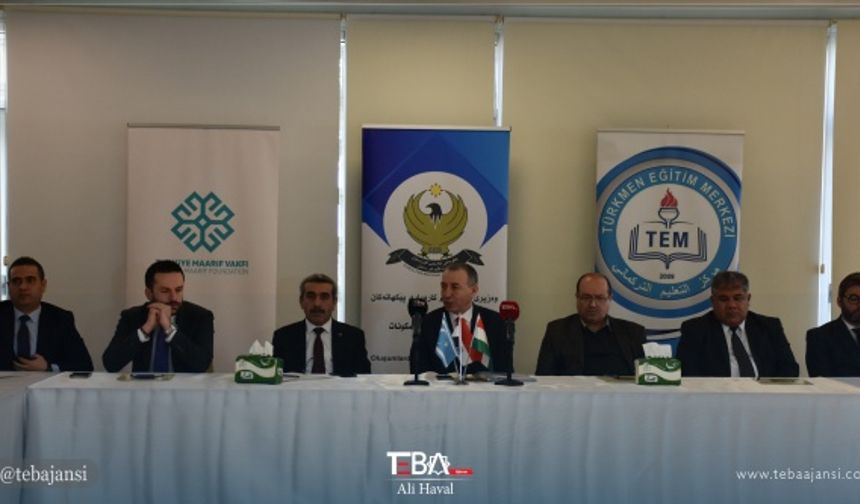 Erbil’de Uluslararası Maarif Okulunda düzenlenen toplantıya, IKBY Oluşumlardan Sorumlu Bölge Bakanı Aydın Maruf, Maarif Vakfı Irak Temsilcisi Fahreddin Keskin, Türkiye&#039;nin Erbil Başkonsolosu Yardımcısı Eren, Irak Türkmen Cephesi (ITC) Erbil il Başkanı Emir İzzet, Türkmen Eğitim Merkezi Müdürü İmat Bayatlı, Selahaddin Üniversitesi Türk Dili ve Edebiyatı Bölümü Başkanı Hazım Burhan, çok sayıda öğretmen ve okul müdürü katıldı.