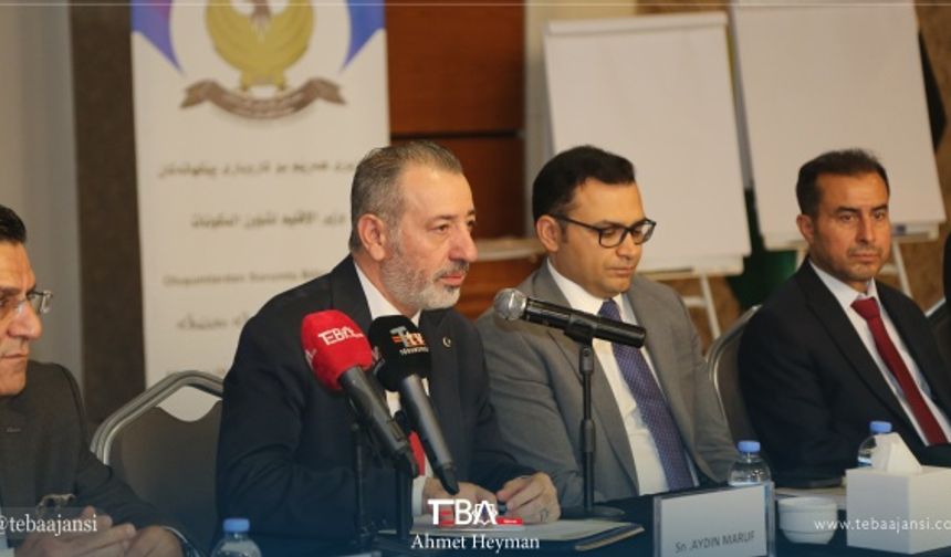 Çalıştayda bölgedeki Türkmen okullarının ve öğrencilerin durumu ele alındı.