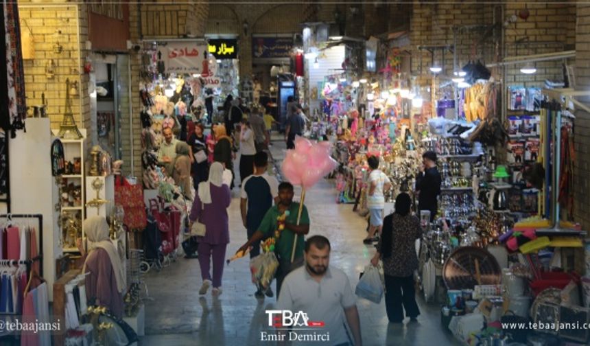 Kurban Bayramı’nın yaklaşmasıyla, vatandaşlar hazırlıklara başlarken ihtiyaçlarını gidermek için Erbil’deki çarşılara yöneldi.