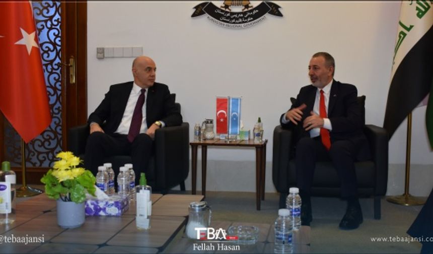 Türkiye&#039;nin Bağdat Büyükelçisi Ali Rıza Güney, Erbil’de gerçekleştirdiği ziyaret kapsamında görüşmelerine devam ediyor.