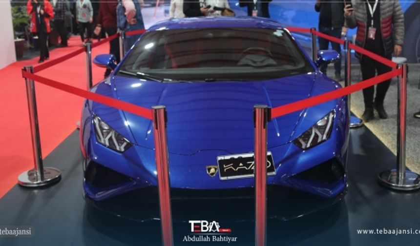 Otomobil fuarı Auto Show, bugün Erbil’de kapılarını ziyaretçilere açtı.
