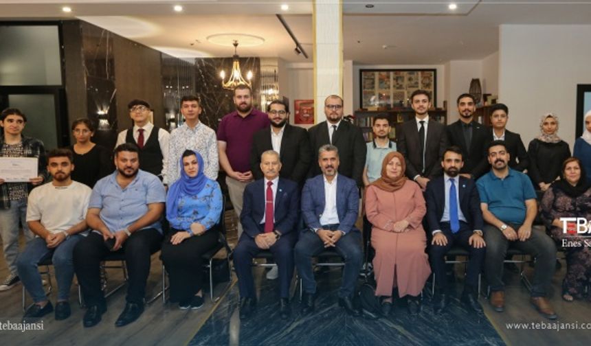 TEBA Medya Grubu tarafından gençlere medya, özellikle habercilik ve teknik anlamda verilen yaz kursunun sertifika töreni düzenlendi.