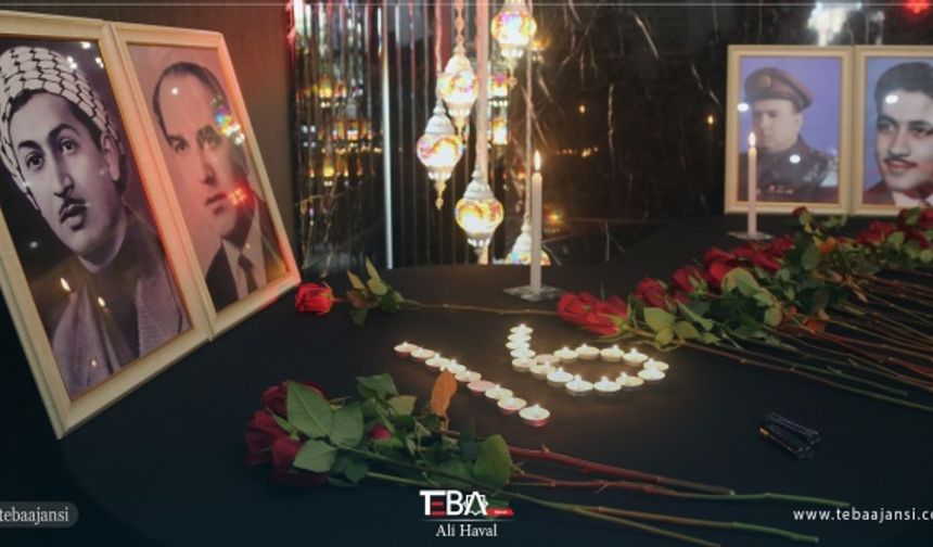 Erbil’de 16 Ocak Türkmen Şehitler Günü dolayısıyla anma töreni gerçekleştirildi.