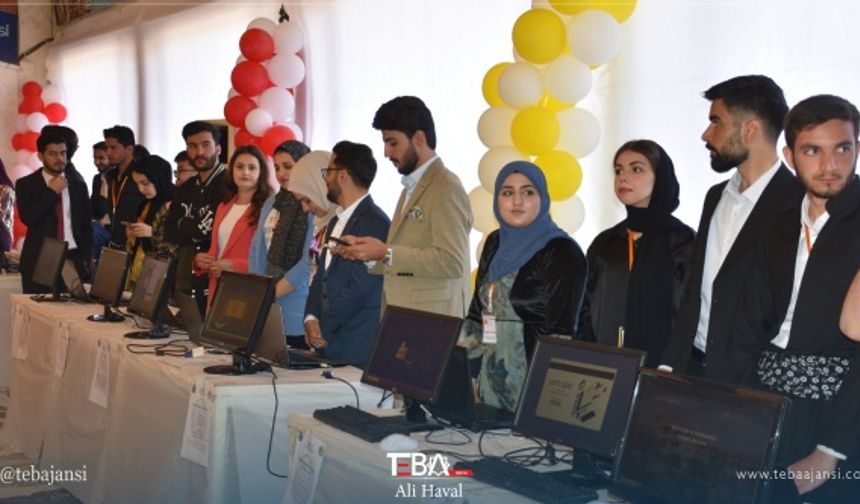Selahaddin Üniversitesi Fen Fakültesi Fen Bilimleri Bölümü öğrencileri, Bilgisayar ve Robot Fuarı&#039;nın dördüncüsünü düzenledi.