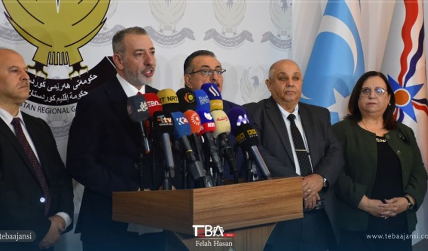 Bakan Maruf toplantının ardından basına açıklamada bulundu.