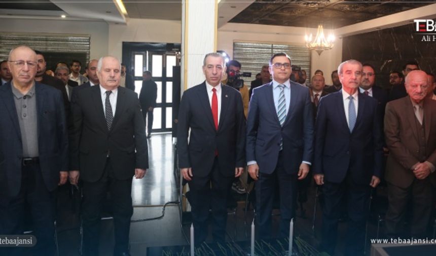 Irak Kürdistan Bölgesi Yönetimi (IKBY) Oluşumlardan Sorumlu Bölge Bakan Aydın Maruf ve TÖGB Erbil Kolu&#039;nun iş birliğiyle hazırlanan program TEBA Medya Grubu Salonunda düzenlendi.