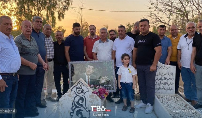 Türkmen Kemanist Harbi Şükür Kayacı, Sanatçı Hasan Neccar, Sanatçı Yaşar İzzettin, Sanatçı İlham Molla Abud ve çok sayıda sanatçı Haba&#039;yı mezarı başında andı.