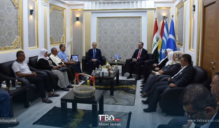 Irak Türkmen Cephesi (ITC) Siyasi Büro Üyesi ve Irak Kürdistan Bölgesi Yönetimi (IKBY) Oluşumlardan Sorumlu Bölge Bakanı Aydın Maruf, 31 Ağustos 1996 yılında yapılan Erbil Katliamı&#039;nda şehit olan kişilerin aileleri ile bir araya geldi.