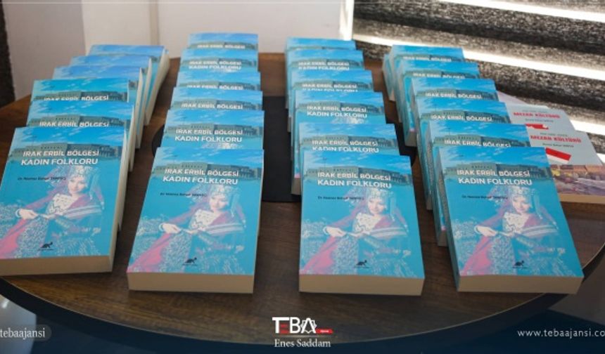 Dr. Naznaz Bahjat Tawfeq’in kaleme aldığı “Irak Erbil Bölgesi Kadın Folkloru” adlı kitabın tanıtım ve imza günü gerçekleştirildi.
