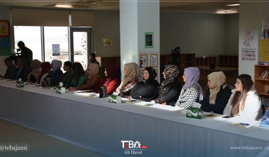 Toplantıda, Türkmen eğitiminin son durumu, karşılaşılan sorunlar ve çözüm yolları ele alındı.