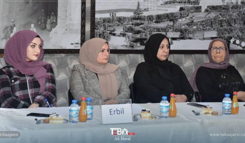 Çalıştayda, kadınların başta siyasi alanda olmak üzere bütün alanlara katılımının önemine değinildi.