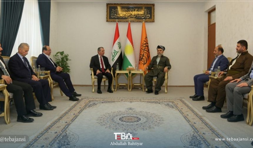 Görüşmede, Irak ve IKBY’deki son siyasi gelişmeler ve gündemdeki konuların yanı sıra parlamento seçimi ve kota konusu ele alındı.