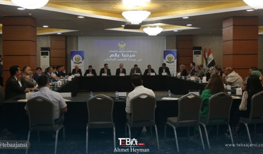 Erbil’de Irak Kürdistan Bölgesi Yönetimi (IKBY) Oluşumlardan Sorumlu Bölge Bakanlığı tarafından “Türkmen Eğitim Çalıştayı” düzenlendi.