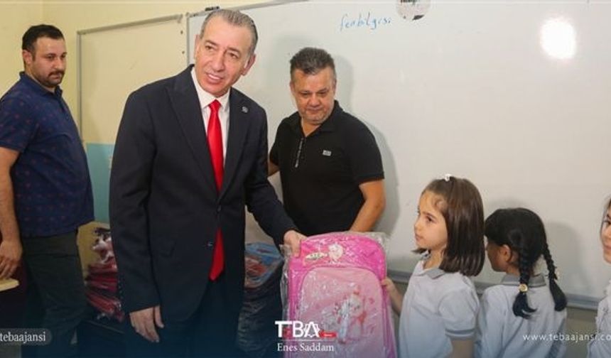 Irak Kürdistan Bölgesi Yönetimi (IKBY) Oluşumlardan Sorumlu Bölge Bakanı ve Irak Türkmen Cephesi Erbil Siyasi Büro Üyesi Aydın Maruf, yeni eğitim yılını kutlamak üzere Türkmen okulunu ziyaret etti.