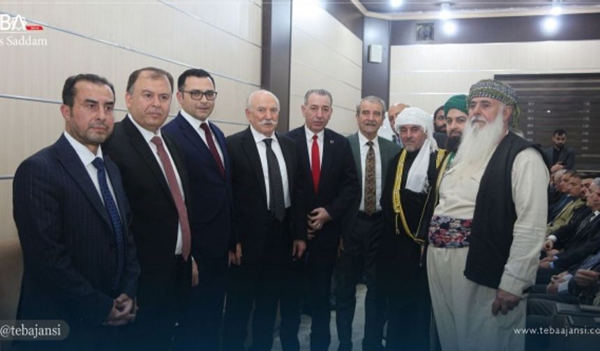 Irak Türkmen Cephesi (ITC) TEBA Medya Grubu&#039;nun sponsorluğunda Erbil’deki Savaf Camisi&#039;nde düzenlenen programa Türkiye&#039;nin Erbil Başkonsolosu Mevlüt Yakut, ITC Siyasi Büro Üyesi ve Irak Kürdistan Bölgesi Yönetimi (IKBY) Oluşumlardan Sorumlu Bölge Bakanı Aydın Maruf, ITC Erbil Milletvekili İmdat Bilal, Erbil Vali Yardımcısı Hemin Kadir, Türkmen siyasiler ve halk katıldı.