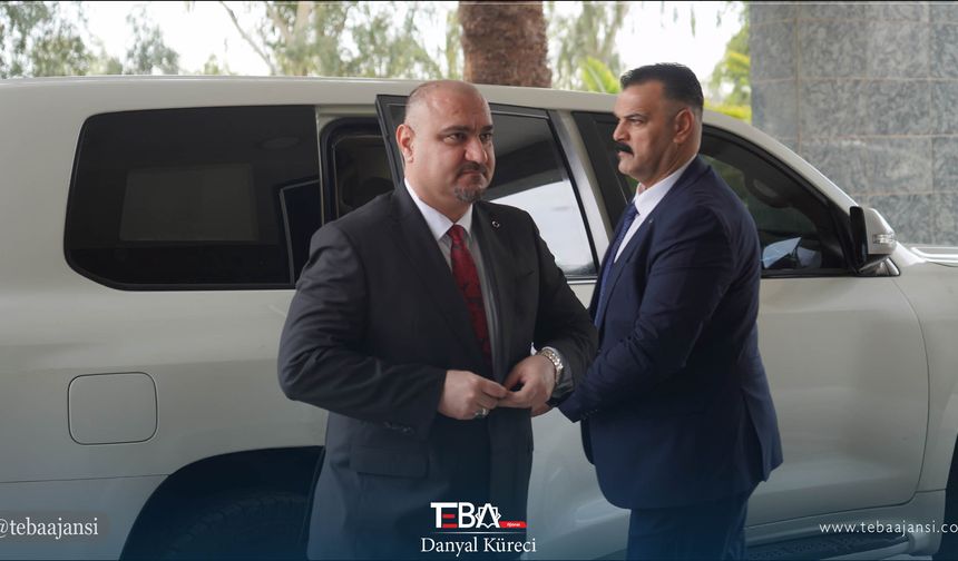 Irak Türkmen Cephesi (ITC) Başkanı Mehmet Saman Ağa ile Türkiye’nin Erbil Başkonsolosu Erman Topçu bir araya geldi.